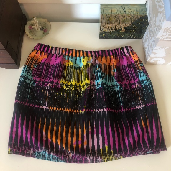 Roxy Multicolor Mini Skirt - Picture 7 of 8